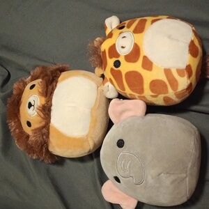 Original Squishmallows Aldi Exclusive Safari Set